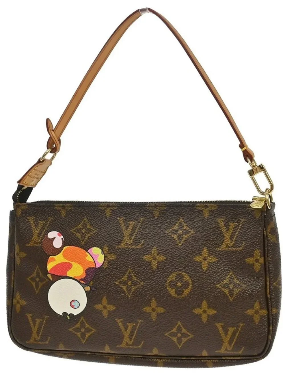 Louis Vuitton Monogram Panda Pochette Accessoires Handbag M5198